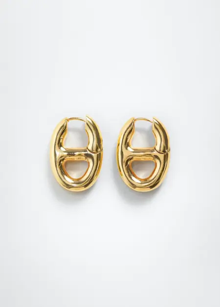 Long crystal earrings